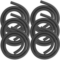 HONMEET 6Pcs Pipe Insulation Set Black for Water Pipes with Freeze Protection in Harsh Weather