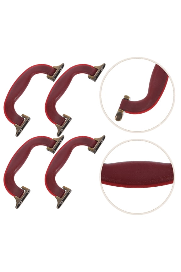 6Pcs Briefcase Handle Plastic Multi Modern Ergonomic Multipurpose General Users