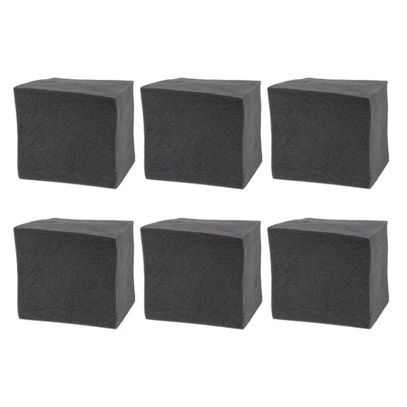 Raindrops 6pcs Sound Proof Panel Cube Sound Absorbing Cotton Soundproof Board Sound Deadening Panel