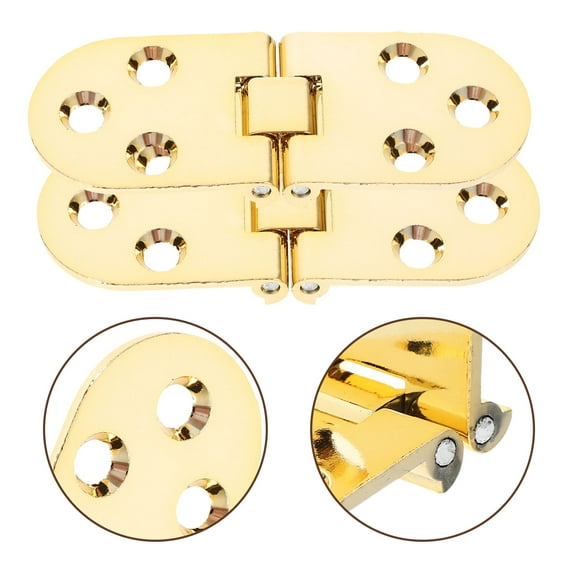 Raindrops 6pcsflip Hinges For Folding Table And Cabinet Door Folding Flip Hinge Folding Table Hidden Hinge Flip Hinges Round Edge Heavy Duty Hinge Flip Hinges
