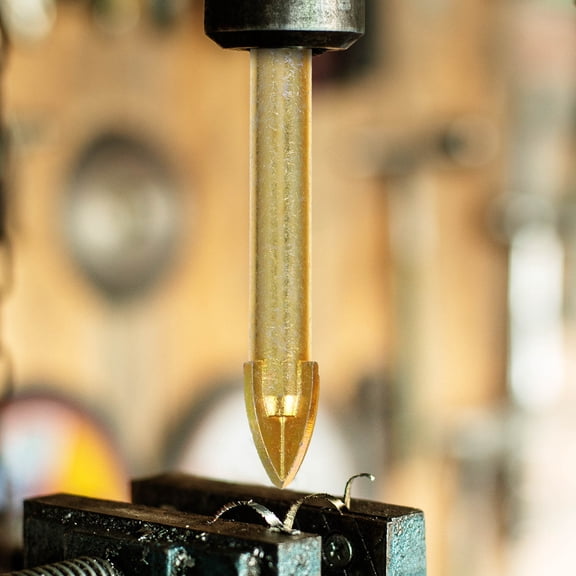 Raindrops  7 Pcs Hole Drill Concrete Drilling Bits Brick Triangle