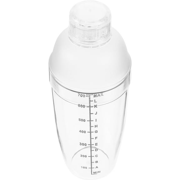 Raindrops 700 Ml Milk Shaker Bartender Check Pot Cocktail Shaker Baby 8x22cm White