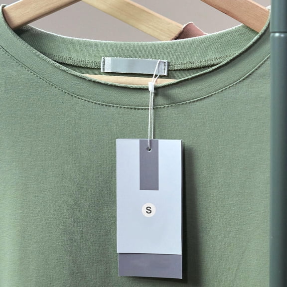 Raindrops 7000Pcs White Clothing Size Markers Round Stickers Quick Identification Labels