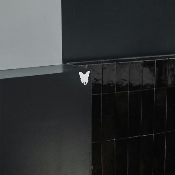 Raindrops Nail-Free Iron Butterfly Hooks Versatile for Home Walls Assorted Color 7Pcs