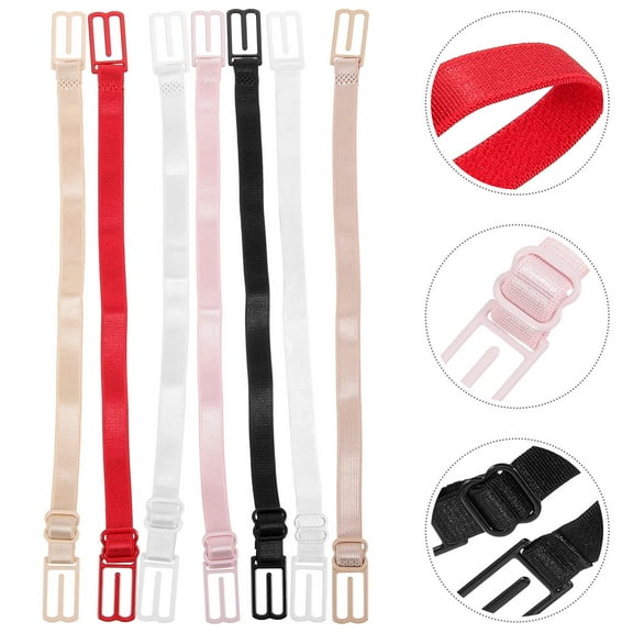 Raindrops 7Pcs Extension Buckle Straps Practical Design Adjustable Length For Women Bras Extenders