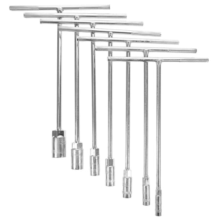 HONMEET Professional T Handle Socket Tool Set Chrome Vanadium Steel 7Pcs