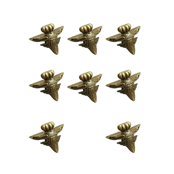 Raindrops 8 PCS Legs Wooden Box Feet Chair Leg Feet for Furniture Furniture Support Feet M