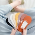 thumbnail image 1 of Raindrops 8 Pairs Socks for Women Cotton Breathable Anti Slip Mouth Assorted Color 21x7cm, 1 of 8