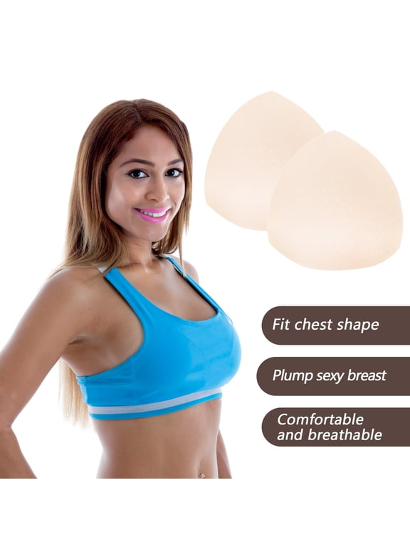 8 Pcs Bra Padding Inserts Cups for Sports Bras Comfort and Support Pads