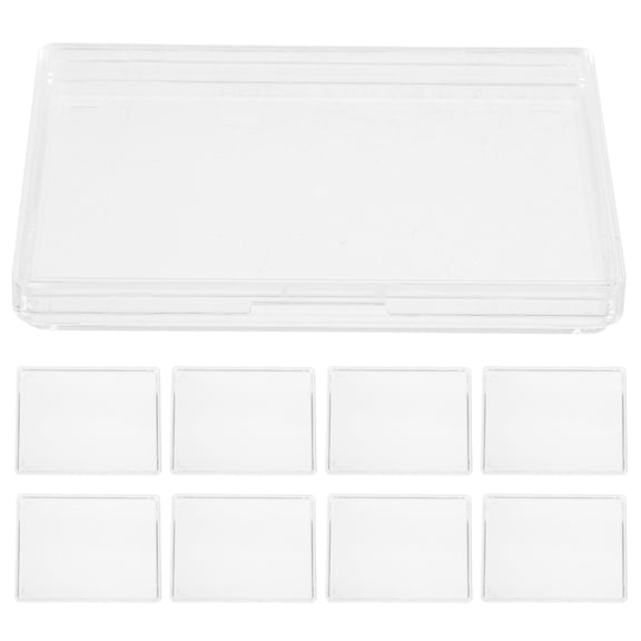 Raindrops 8-Piece Electronic Component Storage Containers with Fridge Organizers and Card Holders for Easy Organization