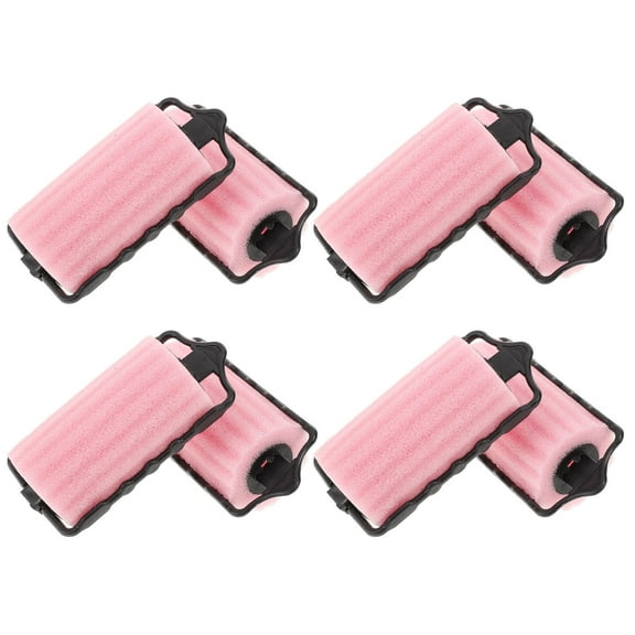 Raindrops 8 Pcs Hair Curler Wave Styling Rollers Self Holding Curlers