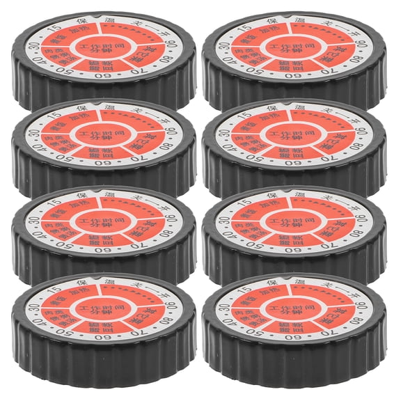 Raindrops Microwave Timer Control Knobs for Easy Operation and Replacement Compatible with Midea 8 Pieces