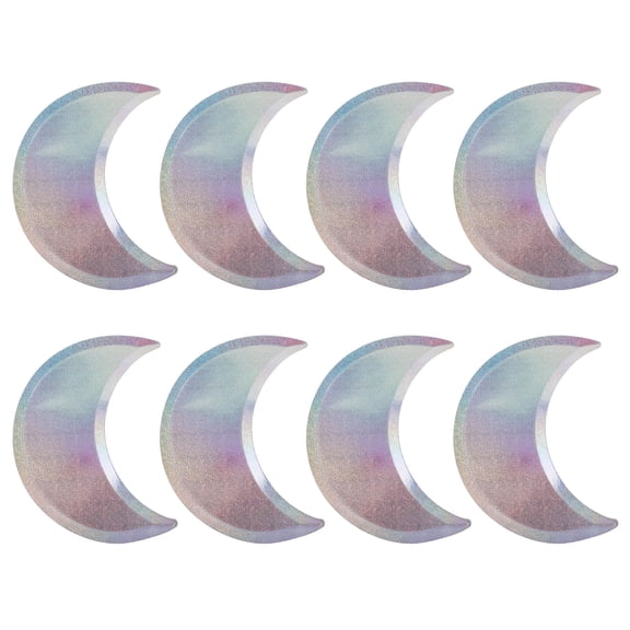 Raindrops  8 Pcs Moon Plate Paper Shaped Dessert Plates Cake Baby Child Colorful