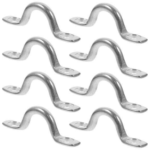 Raindrops  8 Pcs Stainless Steel Yacht Handles Kayak Fixing Deck Grips