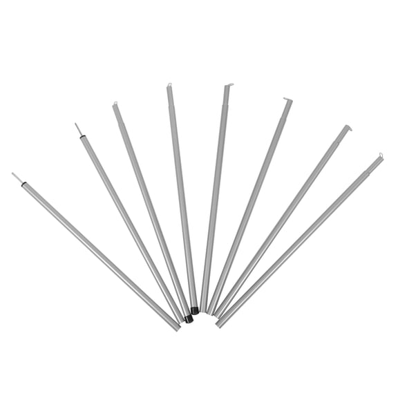 Raindrops 8 Pcs Tents Adjustable Poles Stand Kit Lightweight