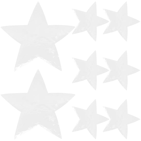 Raindrops 8 Pcs Window Sticker Static Film Glass Stickers for Patio Doors