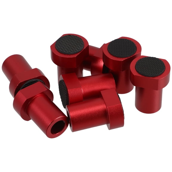 Raindrops 8 Pcs Woodworking Table Limit Latches 3.63X2.80X2.20CM Red