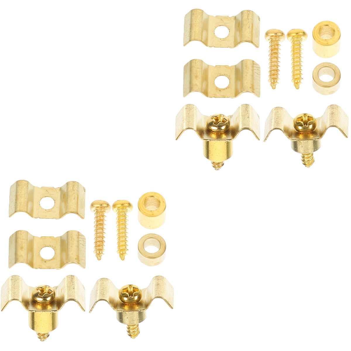 Raindrops 8 Sets Electric Guitar Press String Buckles Headstock Press ...