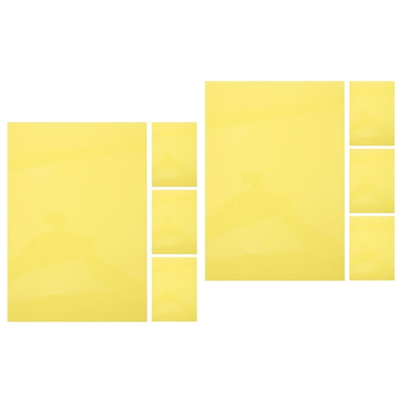 Raindrops 8 Sheets of Durable Heat Shrink Sheets Cuttable Heat Shrink Material Shrink DIY Handicraft Making Sheets