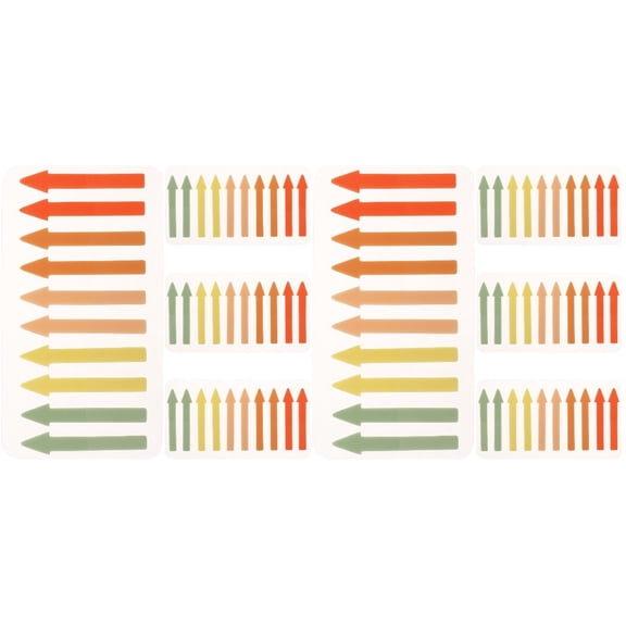 Raindrops 8 Sheets of Sentence Bookmarks Sticky Index Tabs Reading Highlight Strips Sticky Page Markers