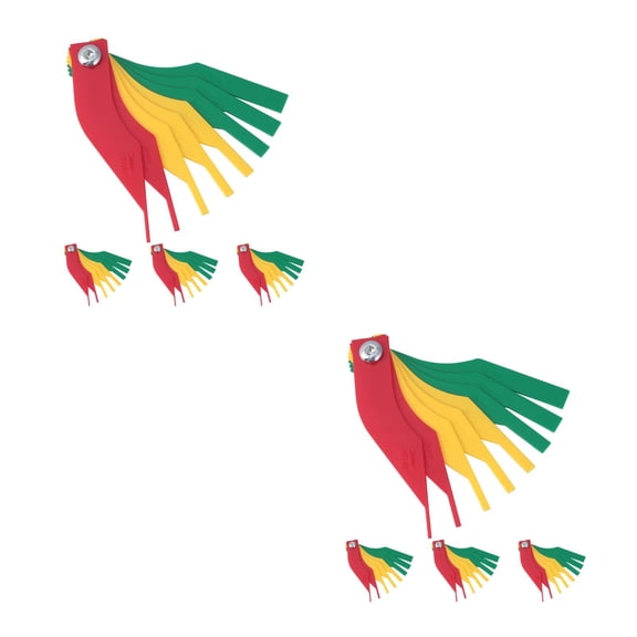 Raindrops 8 pcs Brake Pad Thickness Measuring Gauge Set Brake Pad Wear Detection Tool Brake Pad Gauge Measuring Tool for Car Maintenance