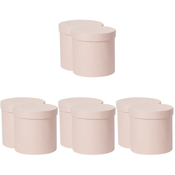 Raindrops 8 pcs  Floral Arrangements Flower Box Round Box for Proposal Wedding Birthday