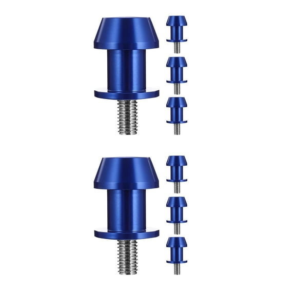 Raindrops Worgeous 8 pcs Motorcycle Swing Arm Sliders and Spools Stand for Motorbike Swing Arm Protection
