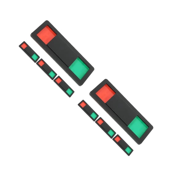 Raindrops 8 pcs  Office Door Signs Privacy Signs Restroom Signs Occupied Vacant Sign Sliding Door Indicator for Home Office and Business