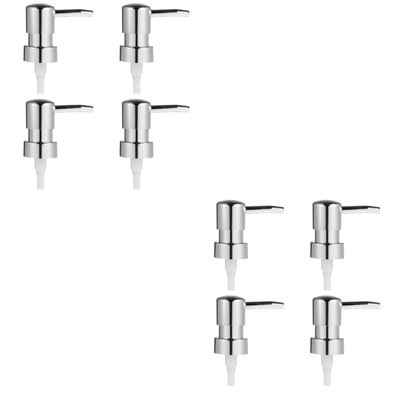 Raindrops 8 pcs Pump Heads Emulsion Shampoo Pump Bottle Press Replacement