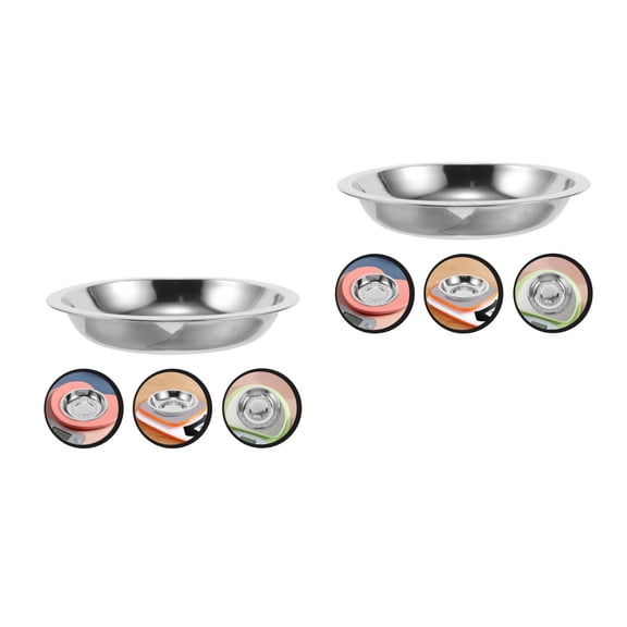 FOMIYES Nonmagnetic Stainless Steel Scale Pans Silver for Accurate Weighing in Labs and Jewelry 8Pcs