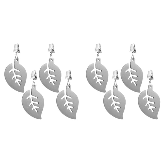 Raindrops 8 pcs Stainless Steel Table Cover Weights Table Cloth Pendant Tablecloth Holder