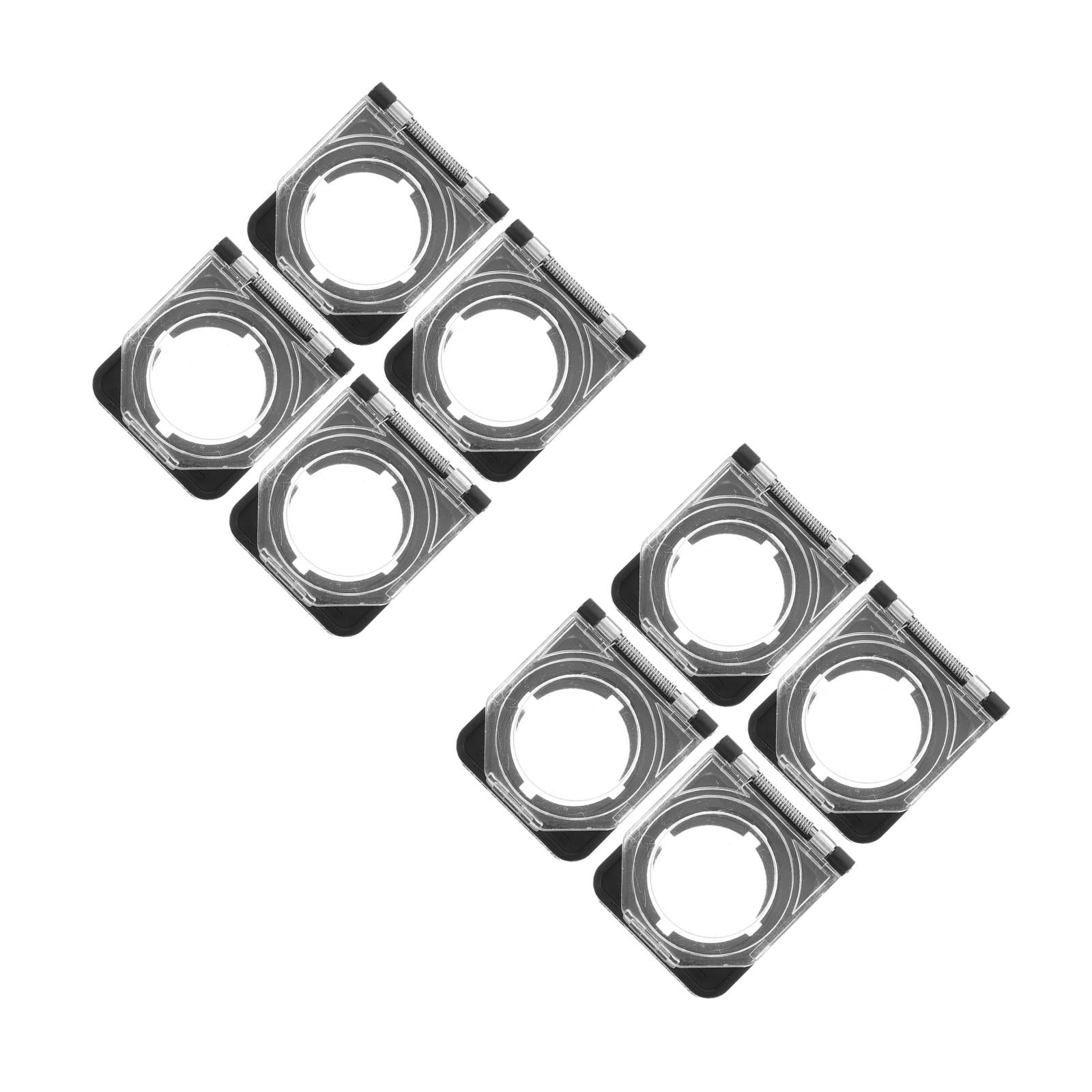 Raindrops 8 pcs Transparent Cover For Button Switch Safety Cap For Car ...