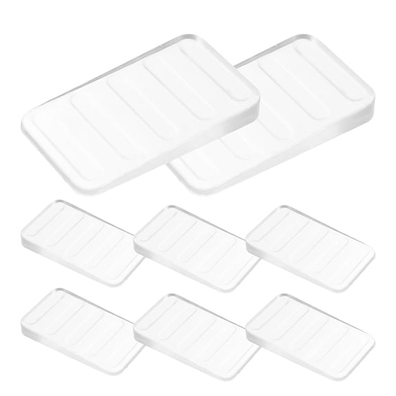 Raindrops Transparent Plastic Leveler Shims Furniture Leveling Wedges for Toilet and Home Use