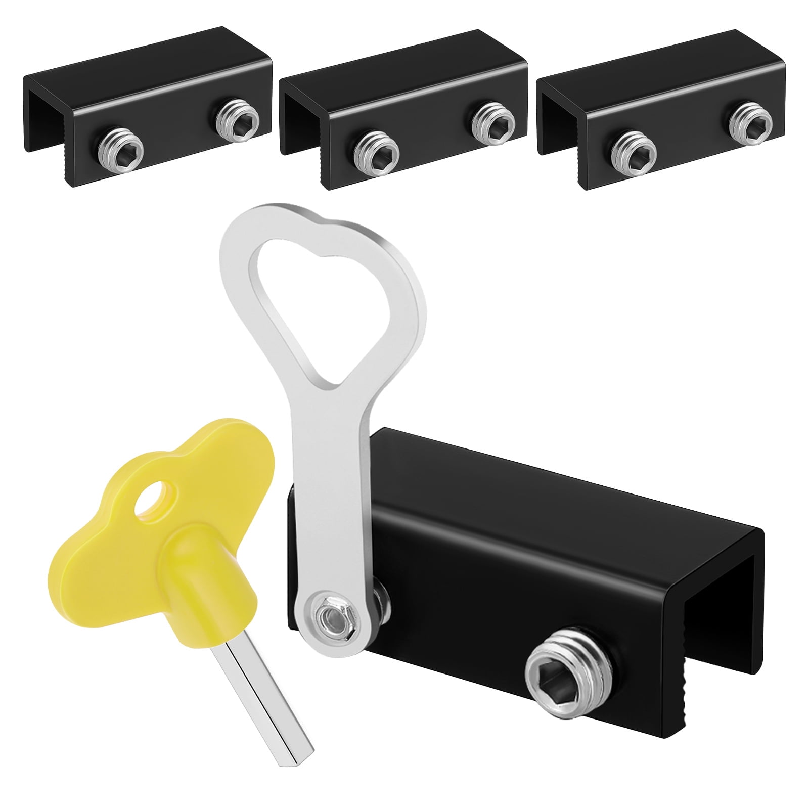 Raindrops 8 pcs Window Locks Sliding Window Security Locks Home Sliding ...