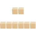 thumbnail image 1 of Raindrops 8 pcs  Wooden Bed Risers Heavy Duty Furniture Risers Wood Sofa Risers Table Risers, 1 of 8