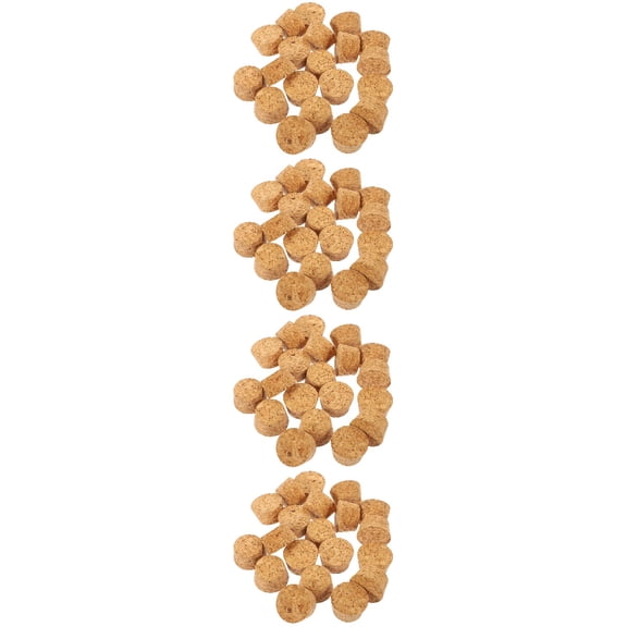 Raindrops 80 Pcs  Craft Corks Natural Soft Wood Wine Corks Wine Plug Stopper for Wine Bottles