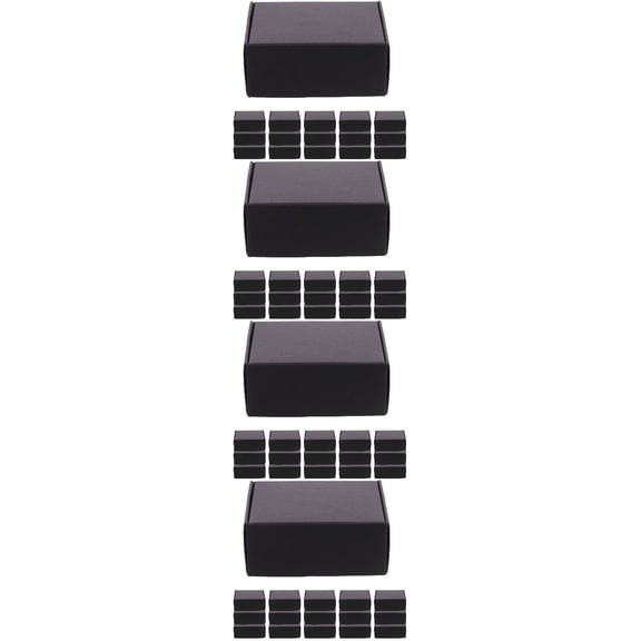 Raindrops 80 Pcs Paper Packing Holder Packing Boxes Delivery Paper Box Mailing Packing Boxes