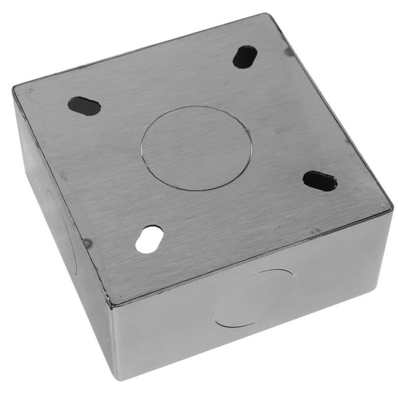 Raindrops 86 Type Electrical Outlet Box for and Socket Mounting, Wall Mount Installation
