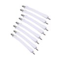 thumbnail image 1 of Raindrops 8Pack Sheet Fasteners for Bed Mattress Retainer and Elastic Strap with Clips in Home, 1 of 8