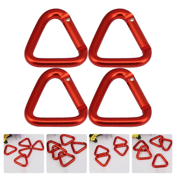 Raindrops 8Pcs Heavy Duty Climb Carabiner Small Carabiner Clips For Traveling And Fishing