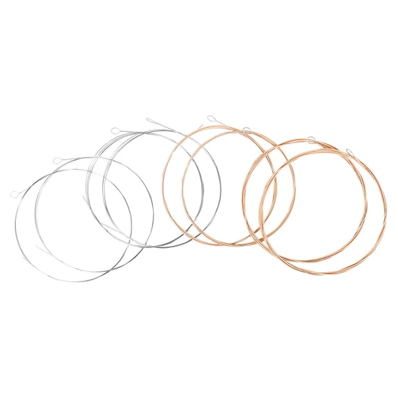 Raindrops 8Pcs Mandolin Strings Eight Mandolin Strings Mandolin Phosphorized Copper Strings