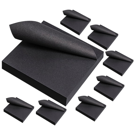 Raindrops 8Pcs Memo Notepads Tear-off Note Pads Adhesive Notepads Small Sticky Tabs Note Taking Notepads