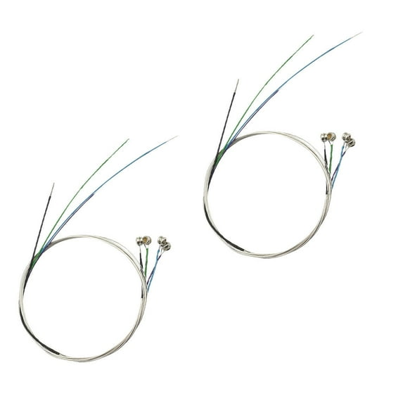 FOMIYES 8Pcs Assorted Color Violin Replacement Set for Professional 4 4 Violin