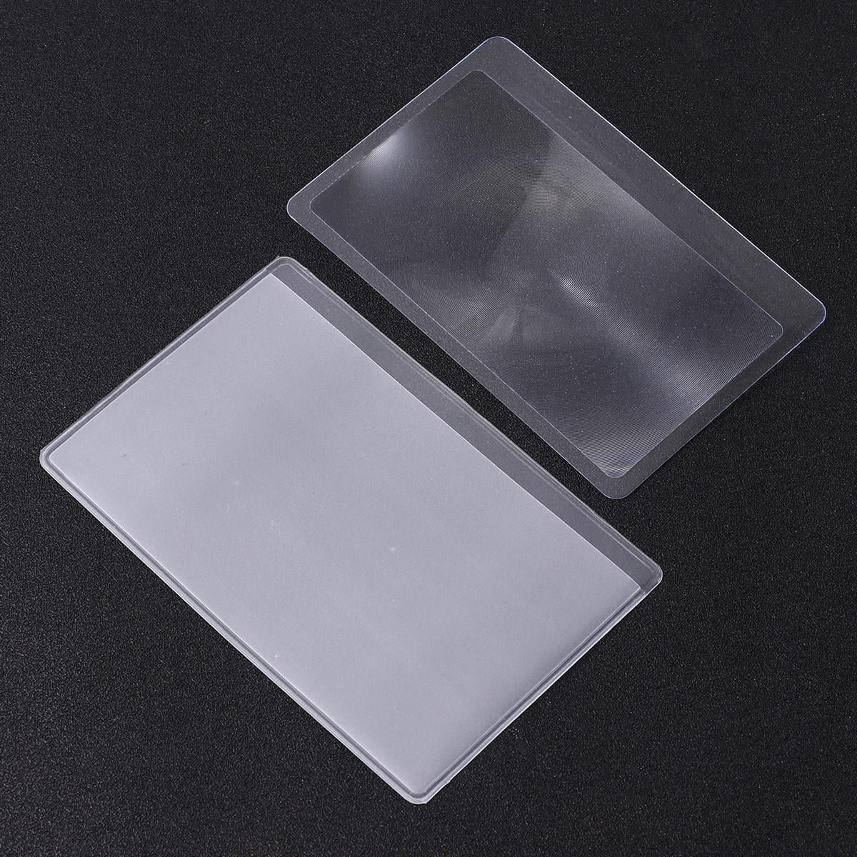 Raindrops 8Set Card-shaped Handheld Magnifier PVC Transparent Close ...