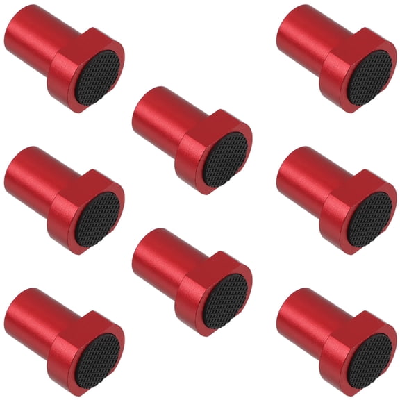 Raindrops 8pcs Aluminum Alloy Limit Card For Workbench Non-Slip Clamps Diy Woodworking Accessories Positioning Card Table Stop With Non-Slip Pad