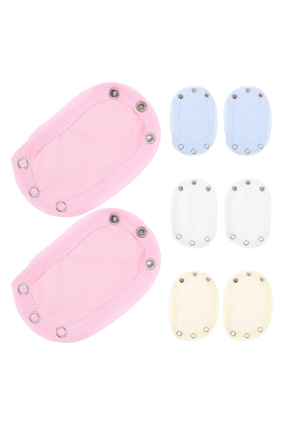 8Pcs Bodysuit Extender Snaps Made of Cotton and Aluminum Alloy for Durability