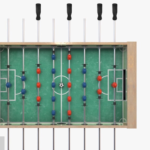 LABRIMP 8Pcs Foosball Table Plastic Handles Comfortable Anti Skid Grips Easy Replacement for Home