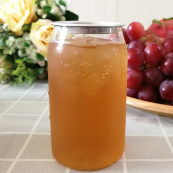 Raindrops 8pcs Disposable Bottles for Milk Tea Beverages Juice Bottles Clear Bottles with Caps Empty Drinks Containers for Juicing Convenient for Daily Use