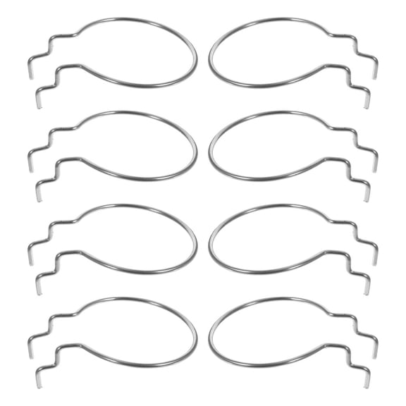 Raindrops 8pcs Heavy Duty Metal Pegboard Hooks For Garage Wall Organization And Tool Storage Ideal Pegboard Accessories For Hanging Tools