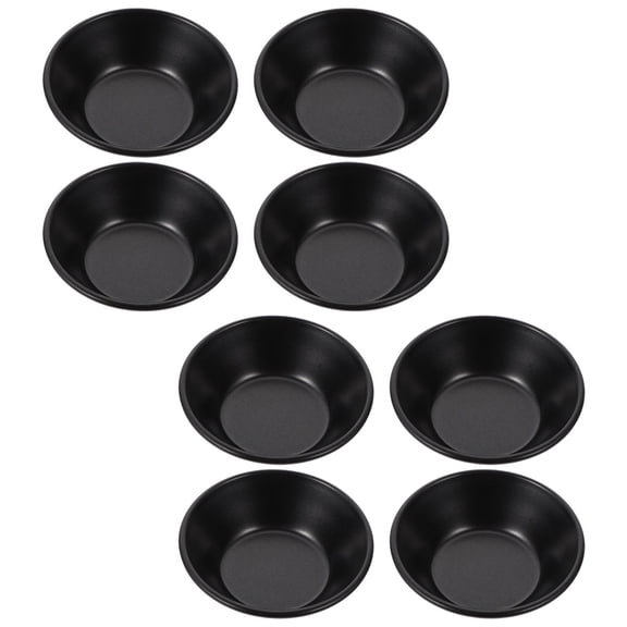 FOMIYES 8-Piece Nonstick Tart Molds Set for Baking, Metal Bakeware for Perfect Pastries and Easy Release